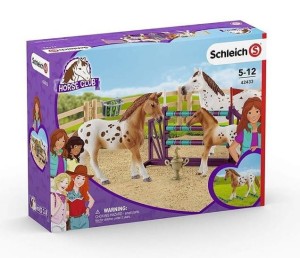 Schleich 42433 Trening Lisy - Turniej z przeszkodami