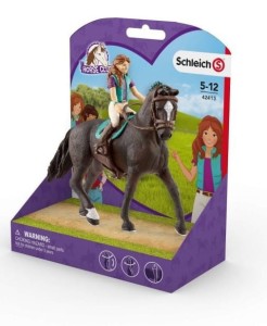 Schleich 42413 Jeździec Lisa i koń Wałach