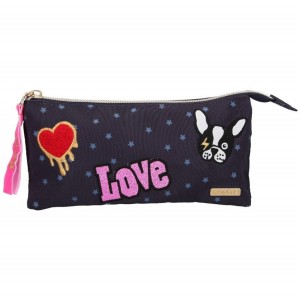 Top Model Piórnik saszetka Piesek Cekin 10681