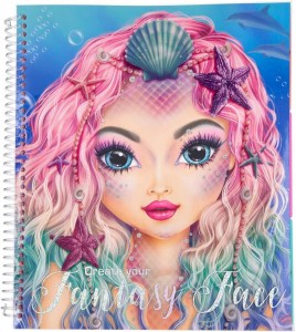 Depesche Kolorowanka z naklejkami Syrena 10440