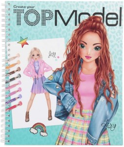 Depesche Kolorowanka Create your TOP MODEL 11065