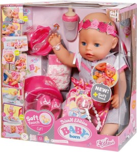 Baby Born 827451 Lalka w stroju Drindl 9 funkcji