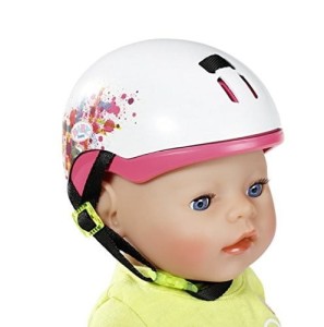 Baby Born 823729 Kolorowy kask rowerowy