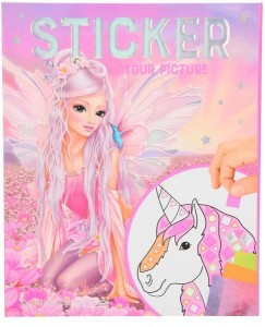 Depesche 11122 Fantasy kolorowanka z naklejkami