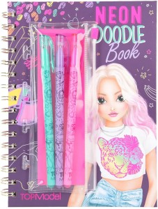 Top Model 11484 Kolorowanka Neon Doodle
