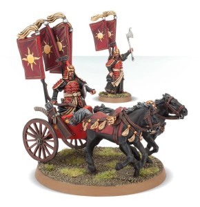 Khandish King in Chariot - The Lord of the Rings