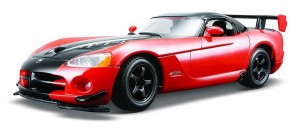 Bburago 1:24 Dodge viper SRT 10ACR 18-22114
