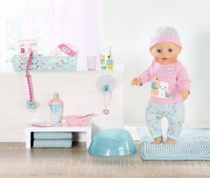 Baby Born 827086 Lalka interaktywna Soft 43cm
