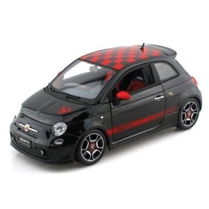 Bburago 1:18 Abarth 500 18-12078BK