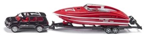 Siku 2543 Samochód z motorówką