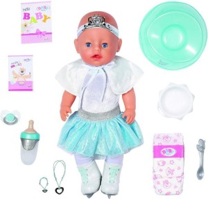 Baby Born 831250 Lalka interaktywna Ballerina 43cm