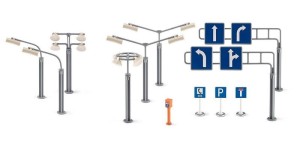 Siku 5594 Znaki drogowe i latarnie