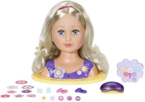 Baby Born 825990 Głowa do stylizacji