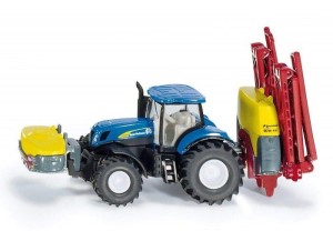 Siku 1799 Traktor New Holland z opryskiwaczem