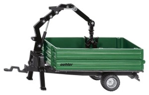 Siku 2896 Przyczepa transportowa z łyżką