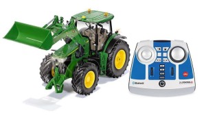 Siku 6795 John Deere 7310R z ładowarką i zdalnym sterowaniem