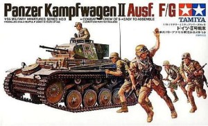 TAMIYA 35009 German Panzerkampfwagen II Ausf. F/G 1/35