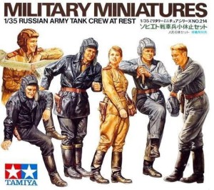 TAMIYA 35214 Russian Army Tank Crew 1/35