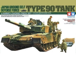 TAMIYA 35260 JGSDF Type 90 Tank w/Ammo-loading Crew 1/35