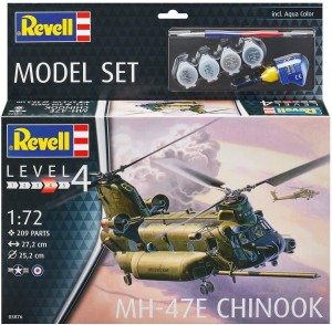 Revell 63876 MH-47E Chinook SET 1/72