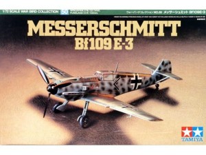TAMIYA 60750 Messerschmitt Bf 109 E-3 1/72