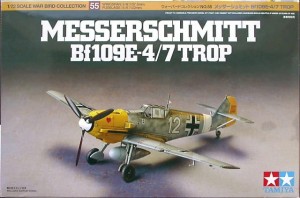 TAMIYA 60755 Messerschmitt Bf109E-4/7 Trop 1/72