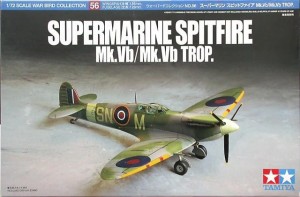 TAMIYA 60756 Supermarine Spitfire Mk.Vb/Mk.Vb Trop. 1/72