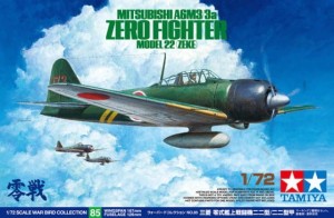 TAMIYA 60785 Mitsubishi A6M3/3a Zero Fighter Model 22 (Zeke) 1/72